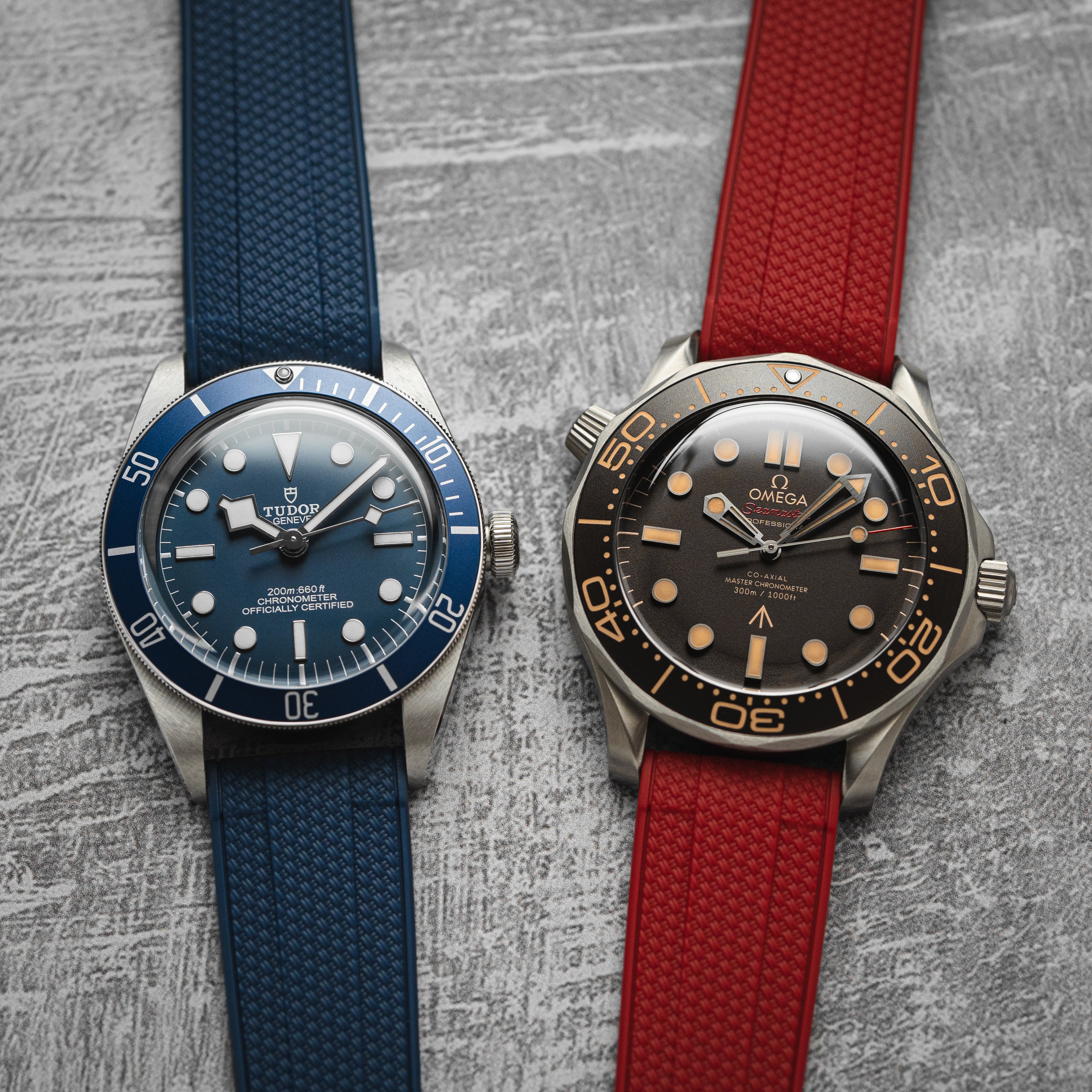 Flexweave Premium Rubber Strap - Quick-Release – Orange (2423)