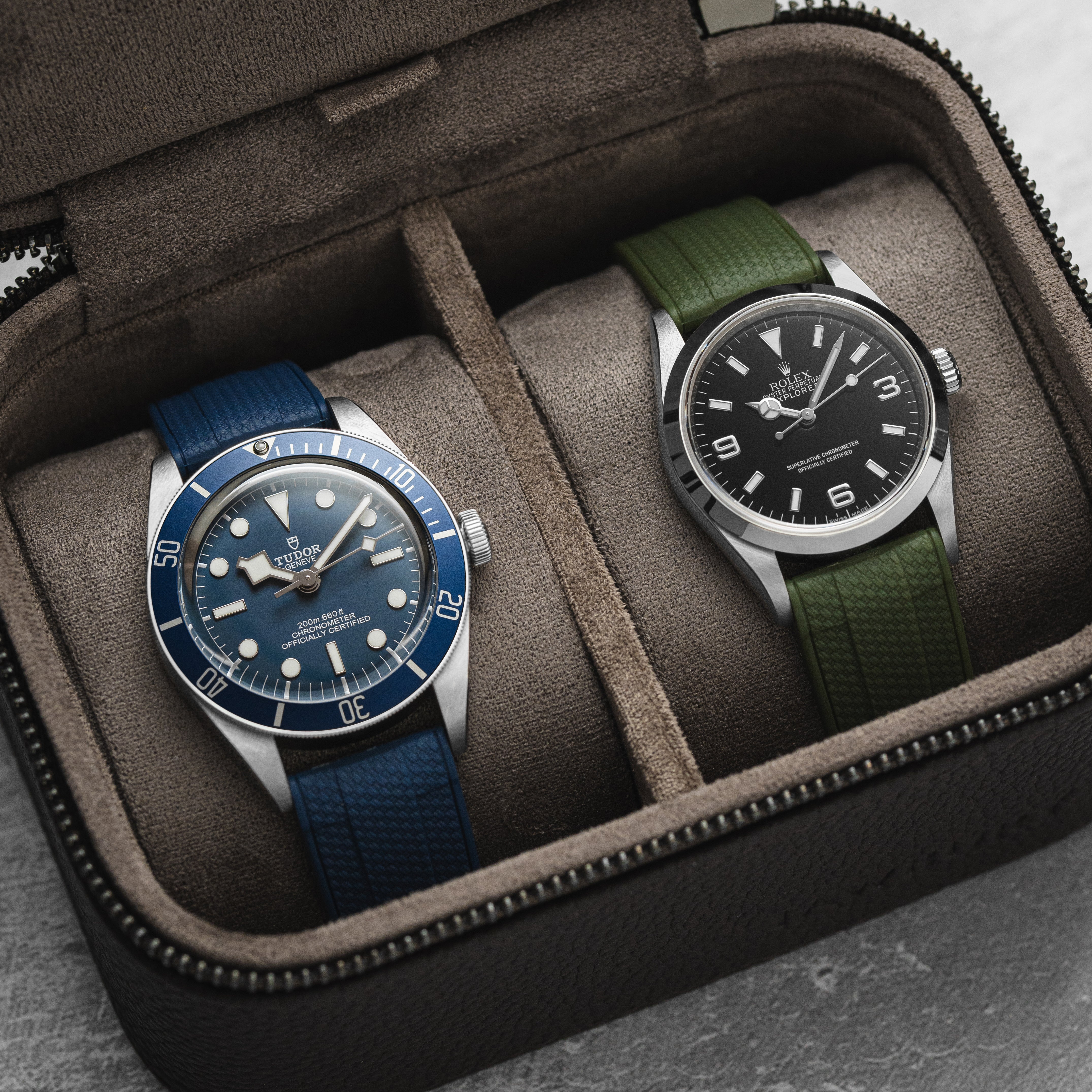 Flexweave Premium Rubber Strap - Quick-Release – Orange (2423)