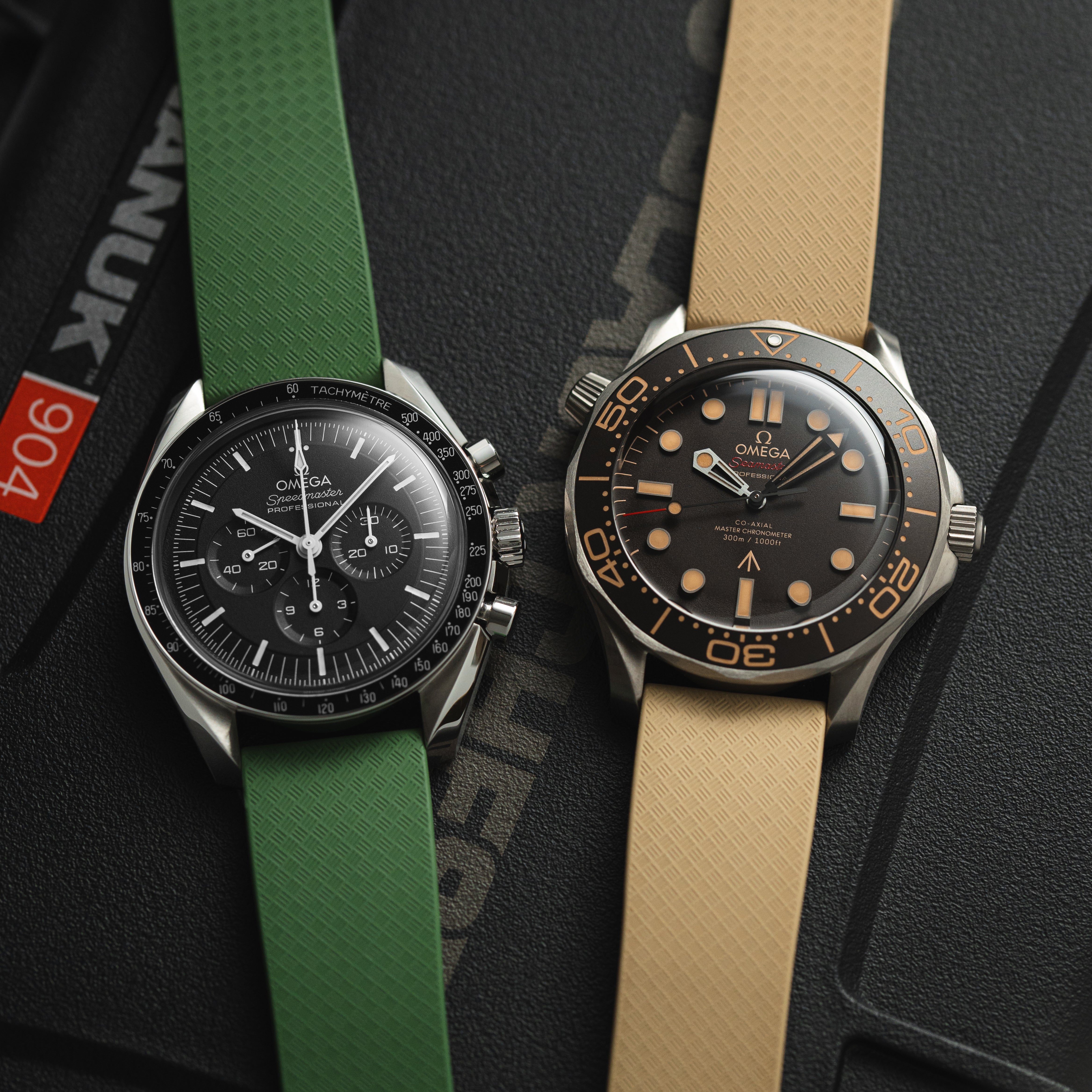 CTS Cut-to-Size FKM Rubber Strap - Quick Release - Grey (2435)