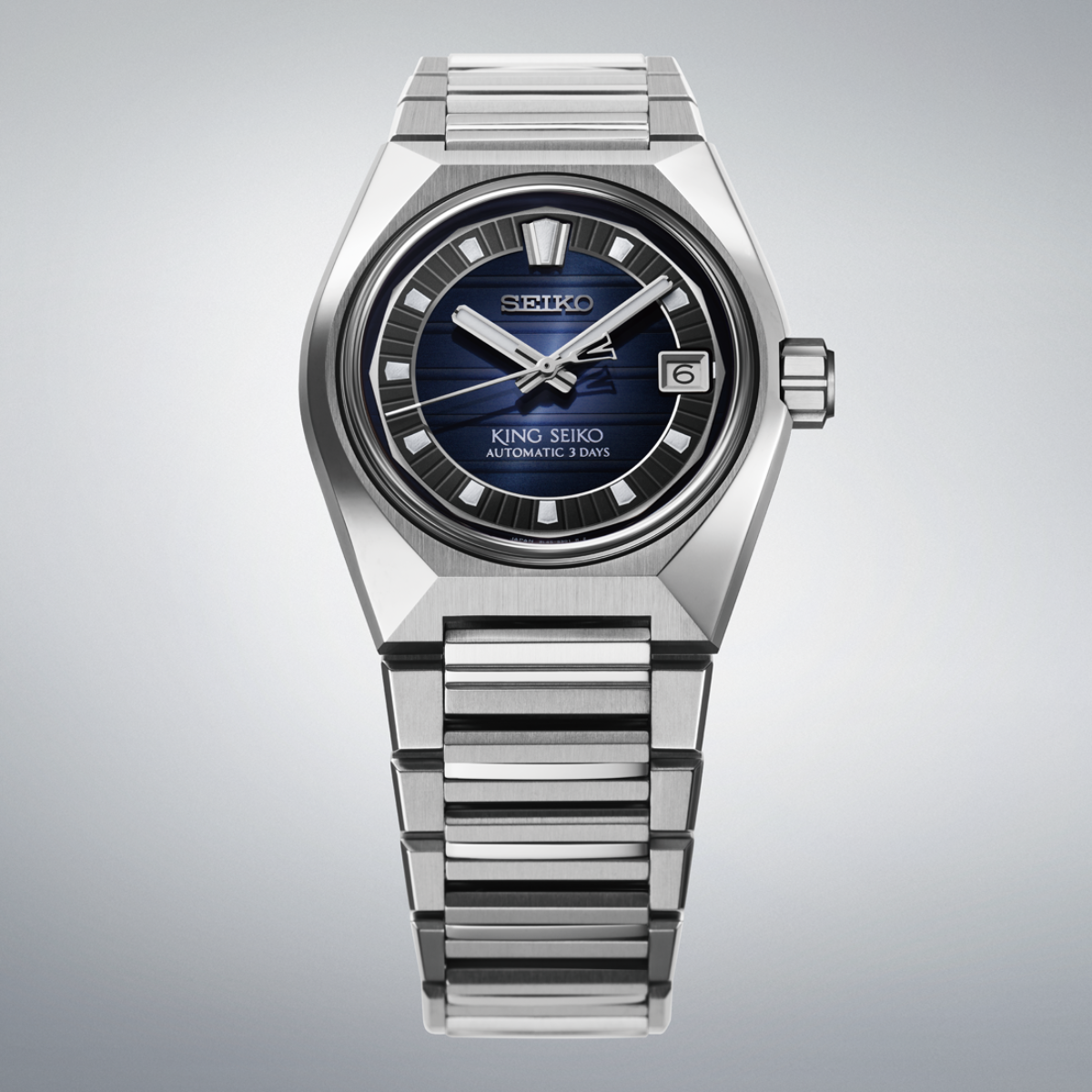King Seiko VANAC SLA085J1 SLA085 SLA085J Tokyo Midnight Blue Dial Watch