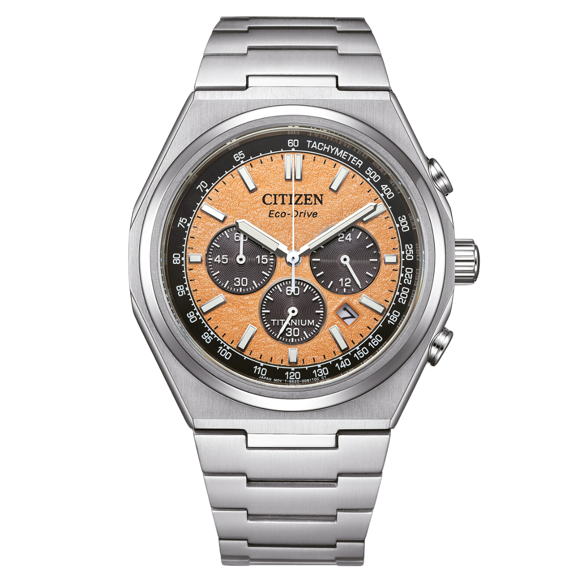 Citizen CA4610-85Z CA4610-85 Forza Eco-Drive Super Titanium Zenshin Chronograph Mens Watch