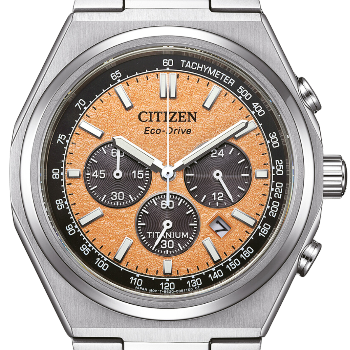 Citizen CA4610-85Z CA4610-85 Forza Eco-Drive Super Titanium Zenshin Chronograph Mens Watch