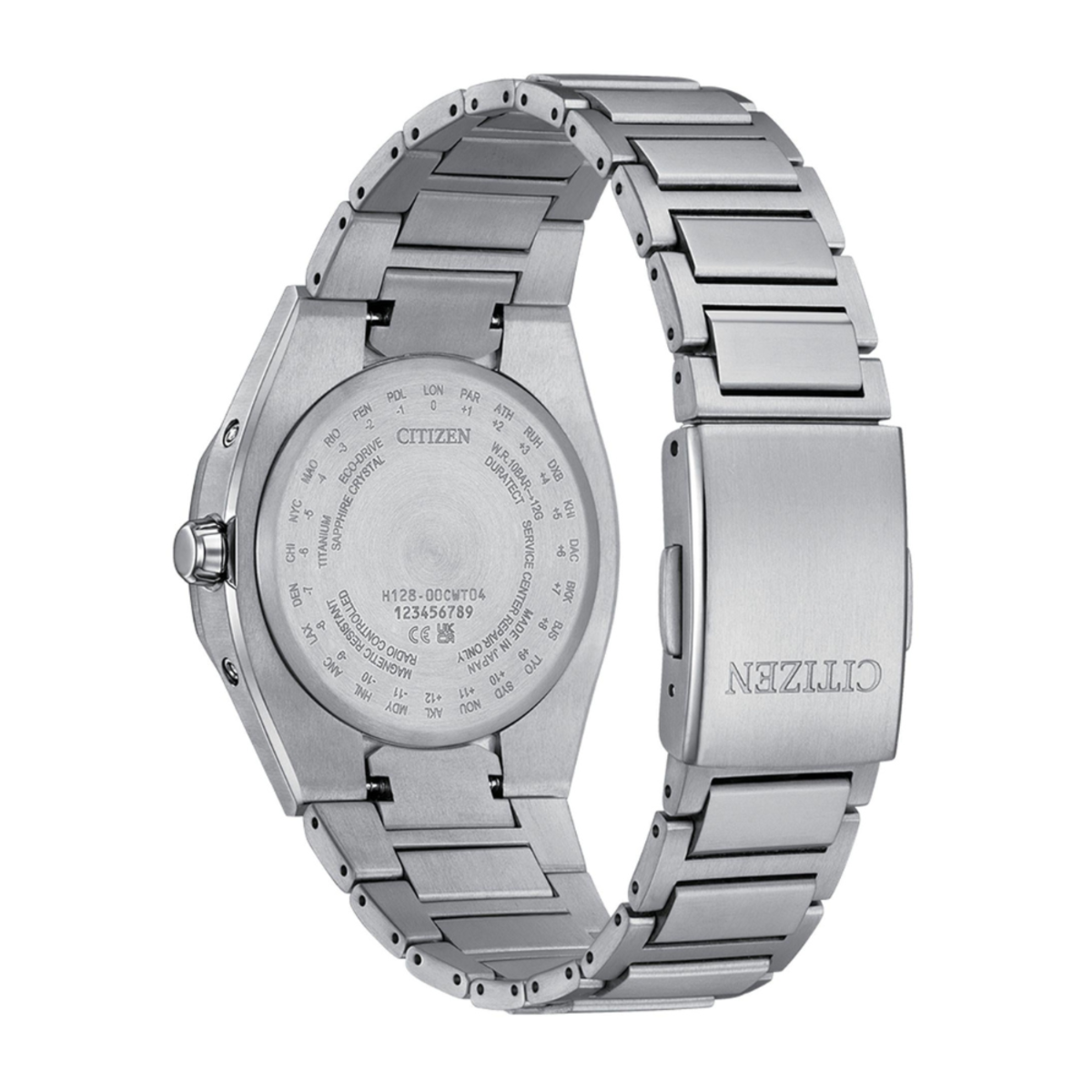 Citizen Attesa Silver Dial Super Titanium Watch CB3040-56H