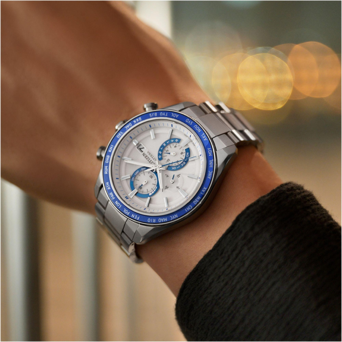 Citizen Attesa x Radio-Controlled Chronograph Men's Watch AT8296-53A