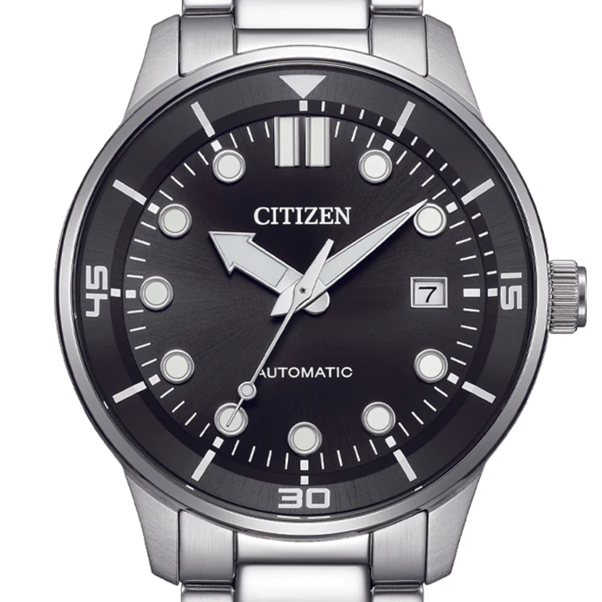 Citizen NJ0191-83E 40MM Automatic Black Dial Watch