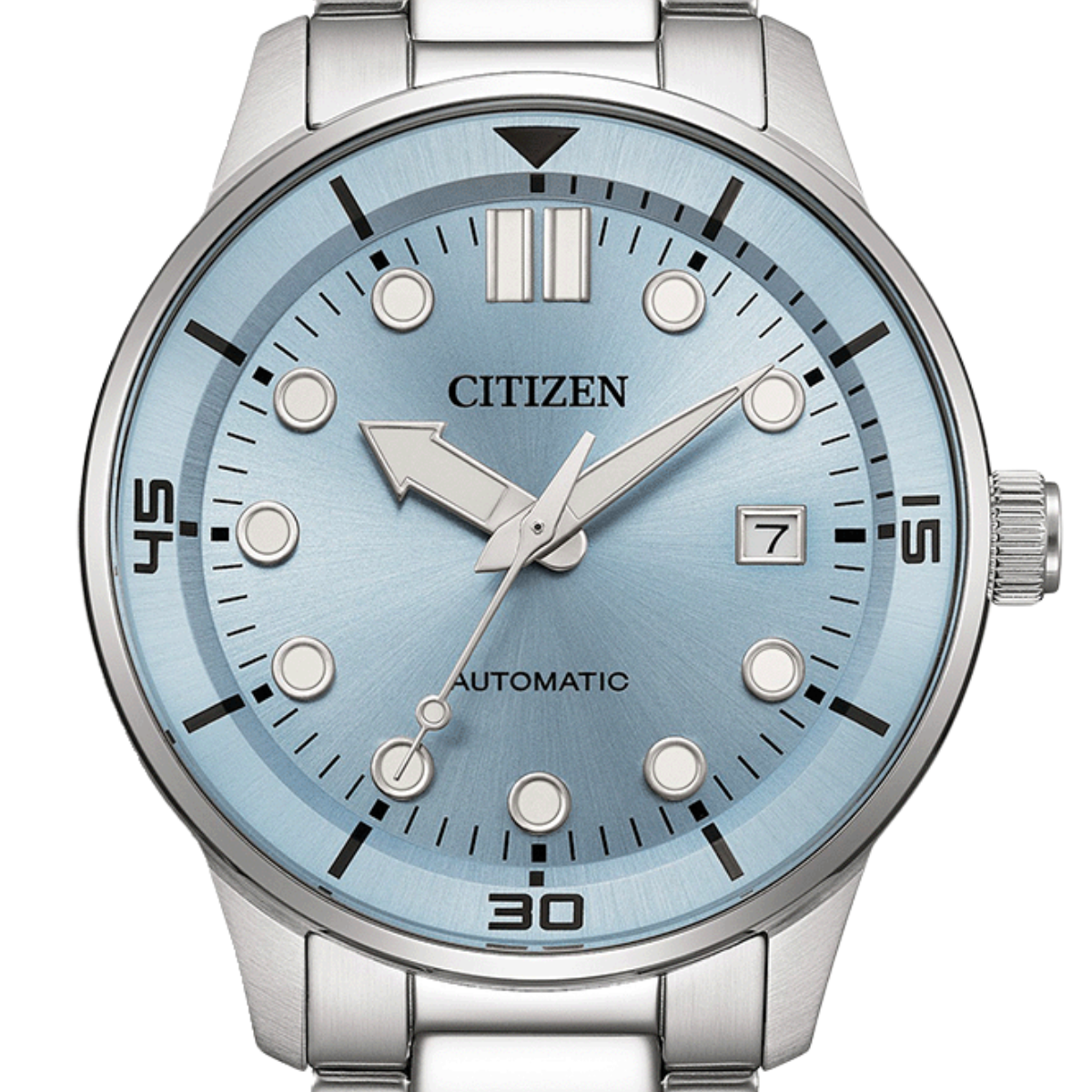 Citizen NJ0191-83L 40MM Automatic Light Blue Dial Watch