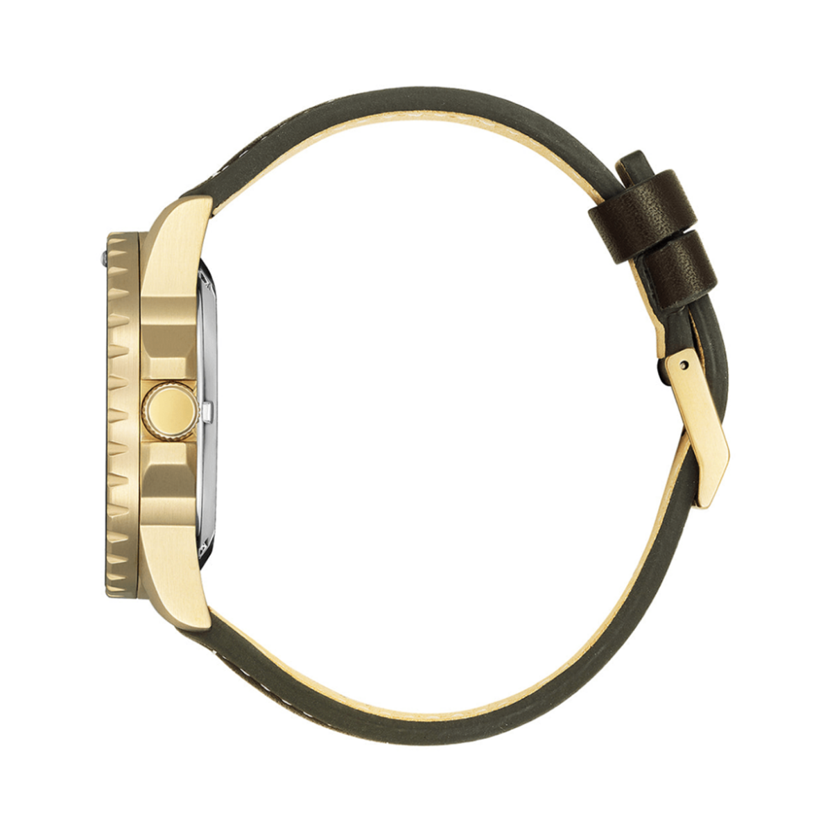 Citizen Men's NJ0173-18X Mechanical Automatic | Green Dial | Brown Leather Strap