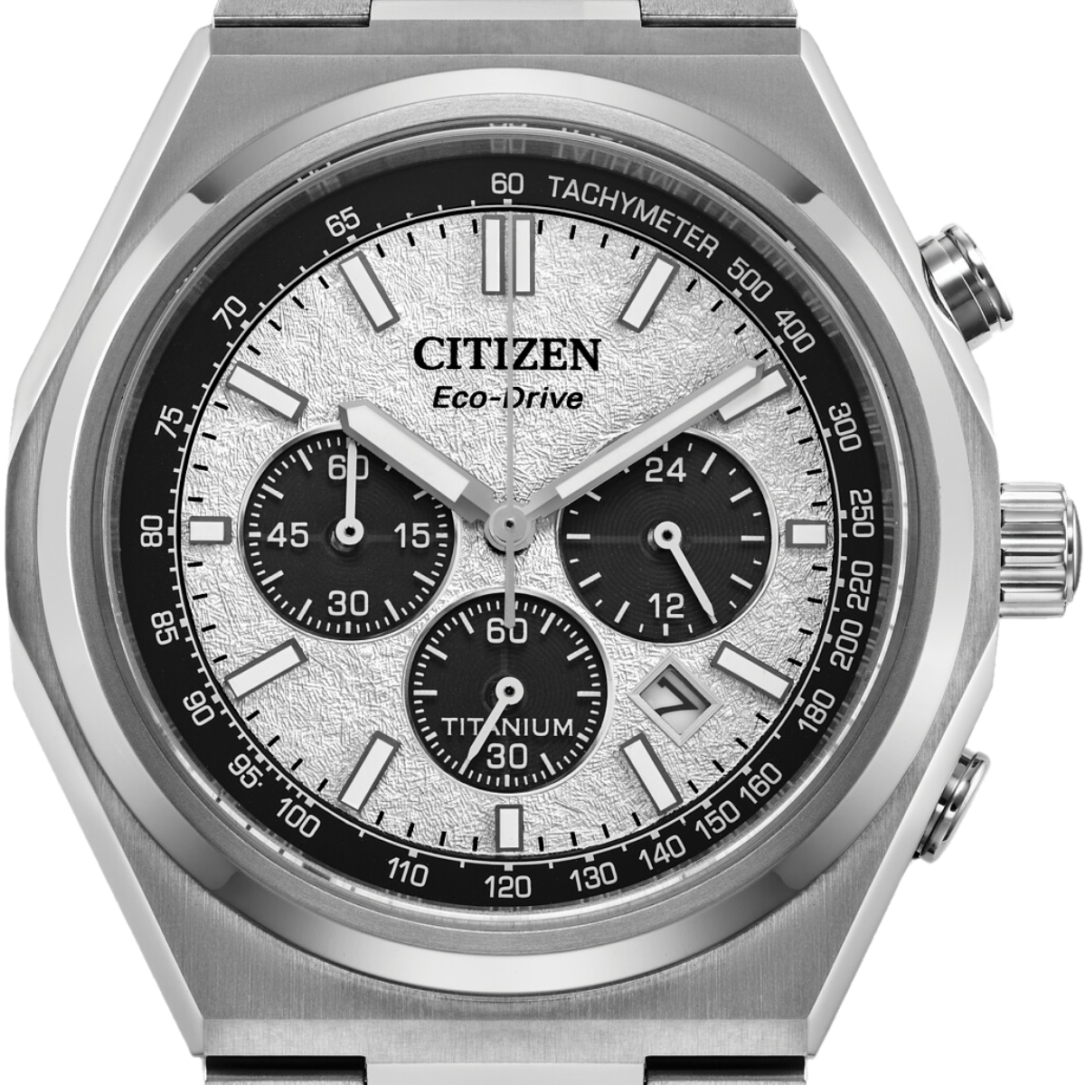 Citizen CA4610-85A CA4610-85 Forza Eco-Drive Super Titanium Zenshin Chronograph Mens Watch