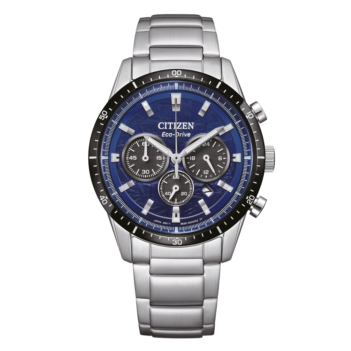 Citizen CA4624-56L Eco-Drive Chronograph: Sporty Blue Steel
