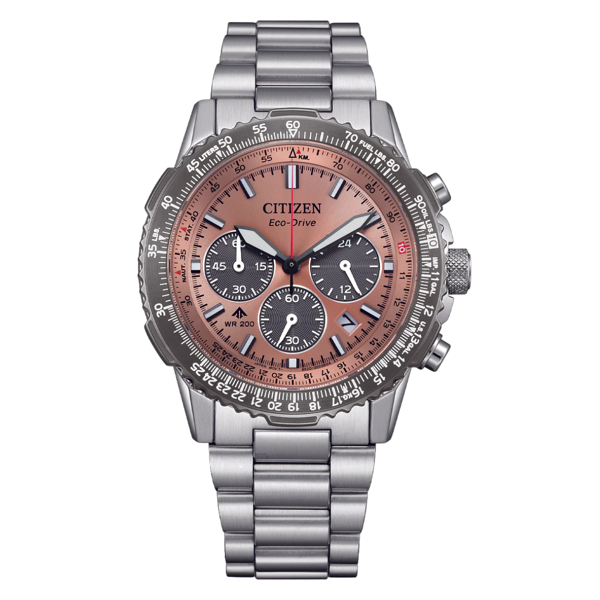 Citizen CA4664-60X Promaster Sky Eco-Drive Chronograph in Copper