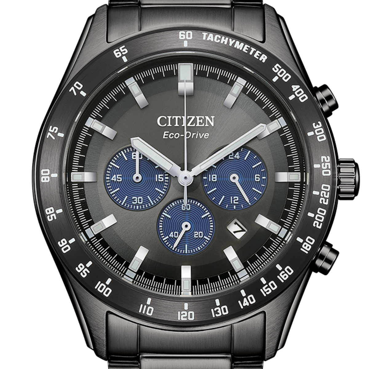 Citizen CA4677-50H CA4677 CA4677-50 Chronograph Black Eco-Drive Mens Watch