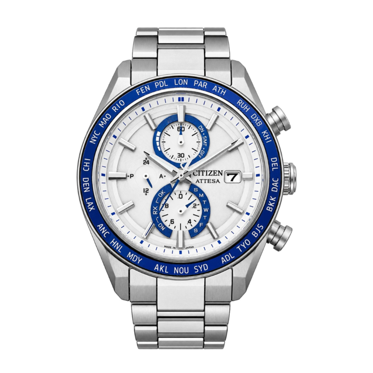 Citizen Attesa x Radio-Controlled Chronograph Men's Watch AT8296-53A