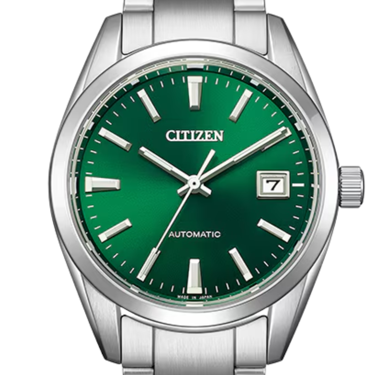 Citizen NB1051-56W: Timeless Automatic Dress Watch with Green Dial