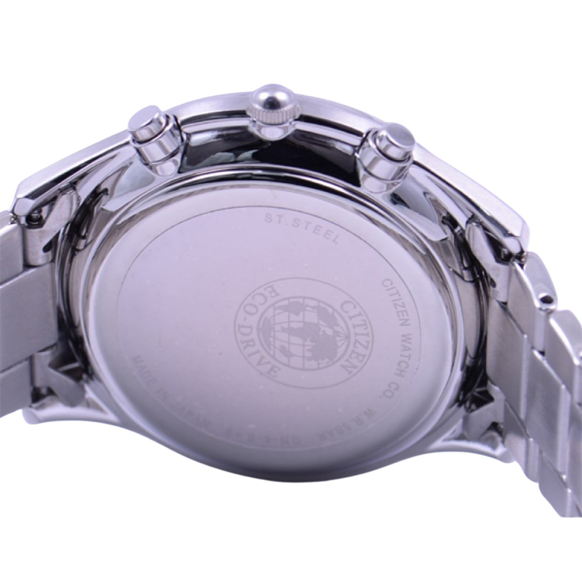 Citizen Collection AT2360-59E AT2360-59 AT2360 Eco-Drive Black Dial Chronograph Watch