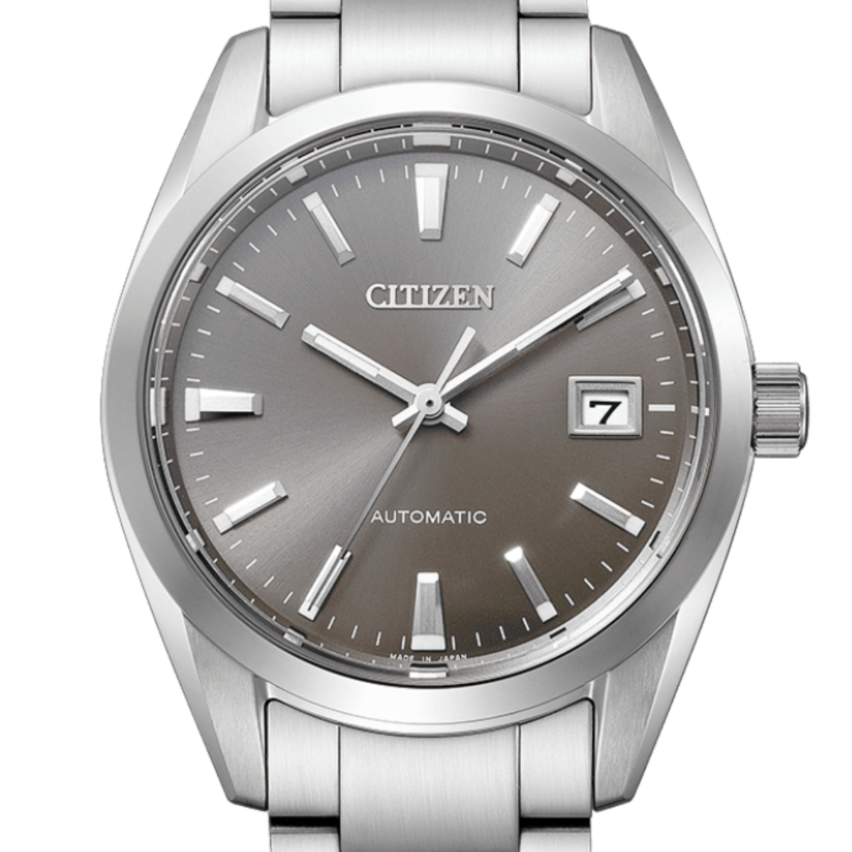 Citizen NB1050-59H NB1050 NB1050-59 Collection Automatic Gray Dial JDM Watch