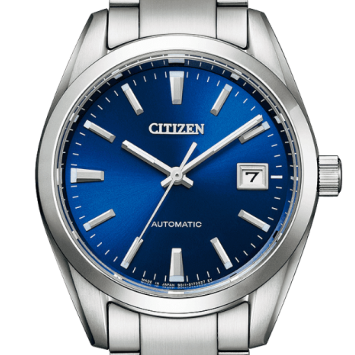Citizen NB1050-59L NB1050 NB1050-59 Collection Automatic Blue Dial Mens Watch