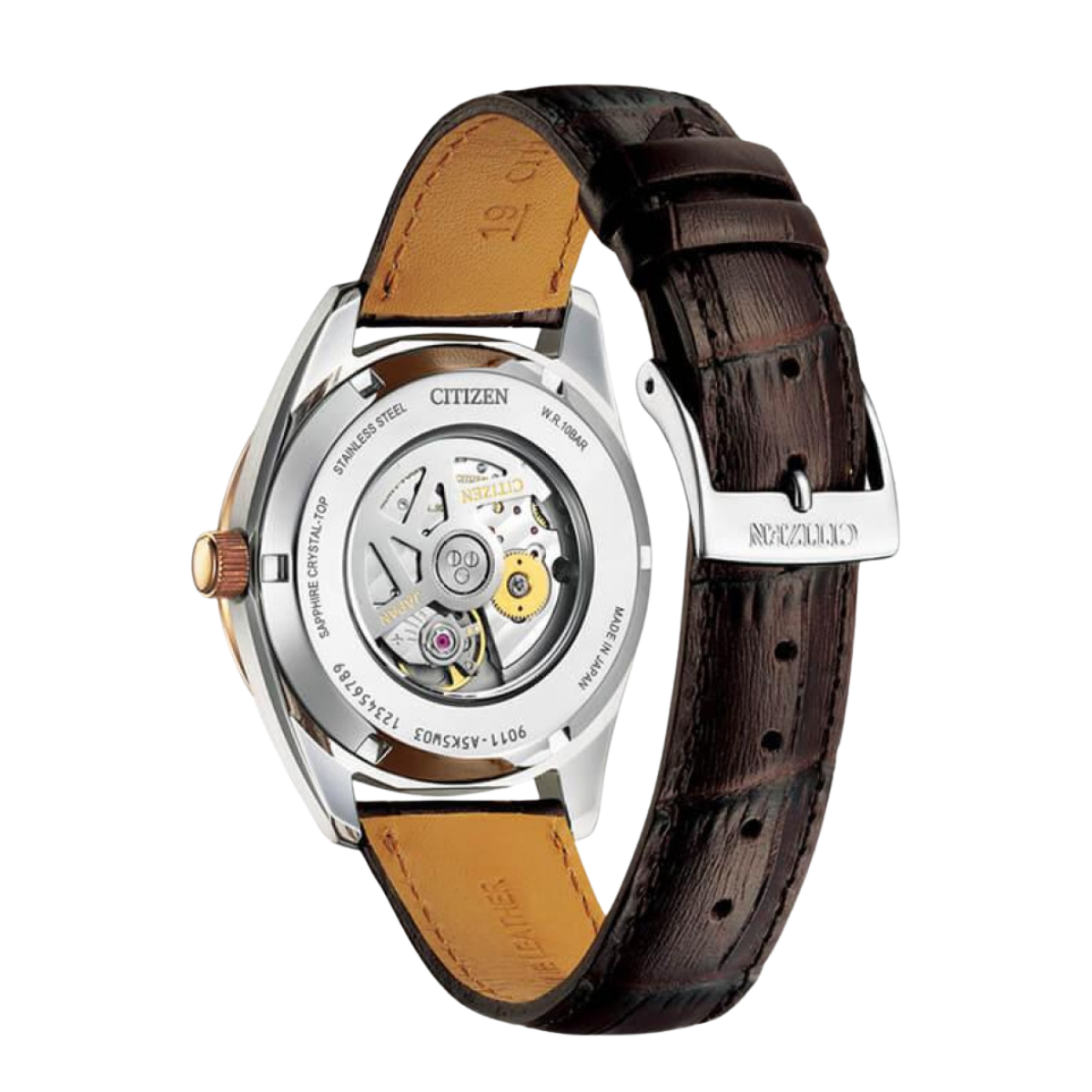 Citizen NB1055-04W: Vibrant Automatic Dress Watch in Red