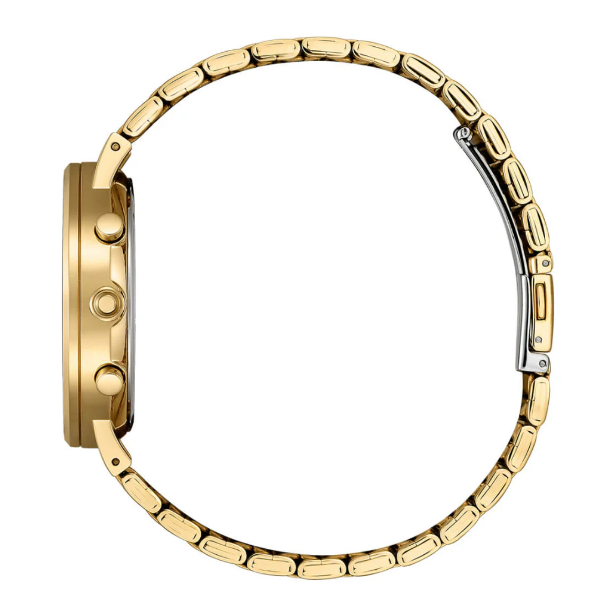 Citizen AN8223-54X Quartz Chronograph: Sporty Green Dial Gold Tone