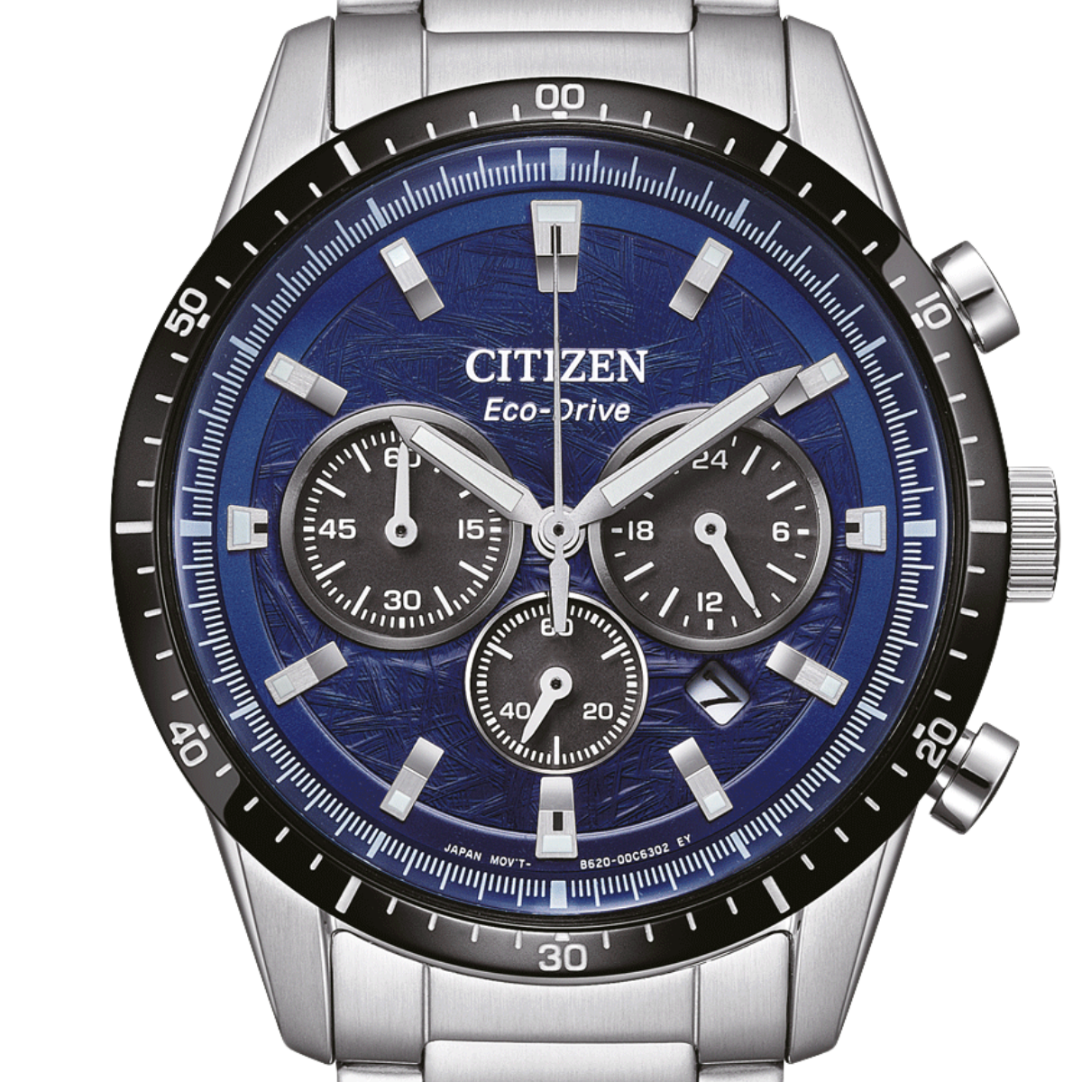 Citizen CA4624-56L Eco-Drive Chronograph: Sporty Blue Steel