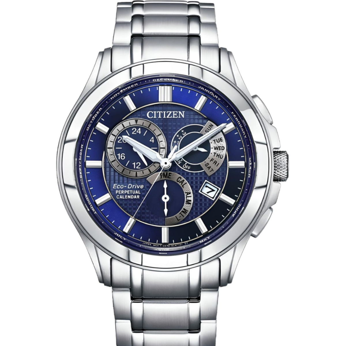 Citizen Eco-Drive Perpetual Calendar | BL8160-58L Blue Dial