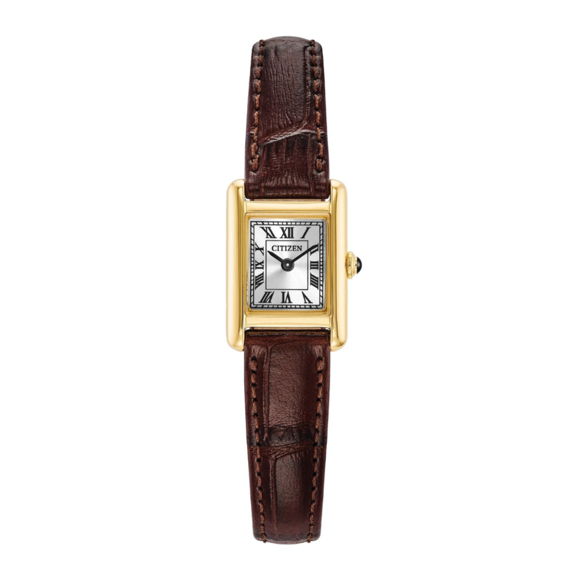 Citizen EG2797-13A Fio Roma | Women's Silver Rectangle Eco-Drive
