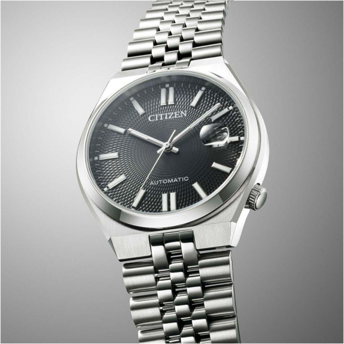 Citizen Mini Tsuyosa 60 Black Dial Watch NK0030-51E