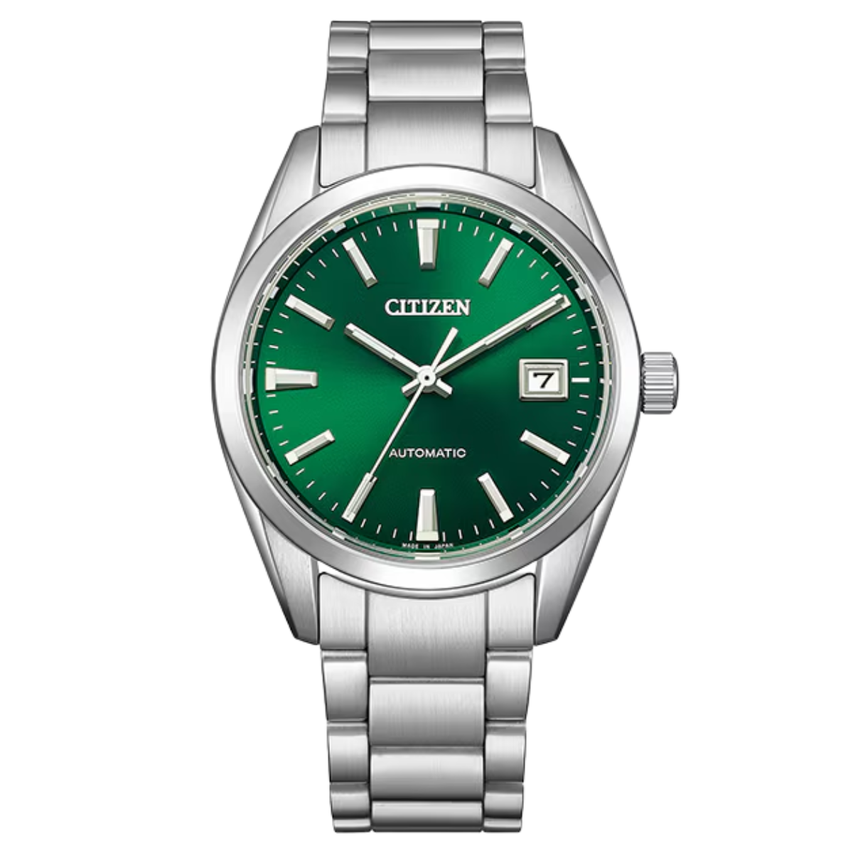 Citizen NB1051-56W: Timeless Automatic Dress Watch with Green Dial