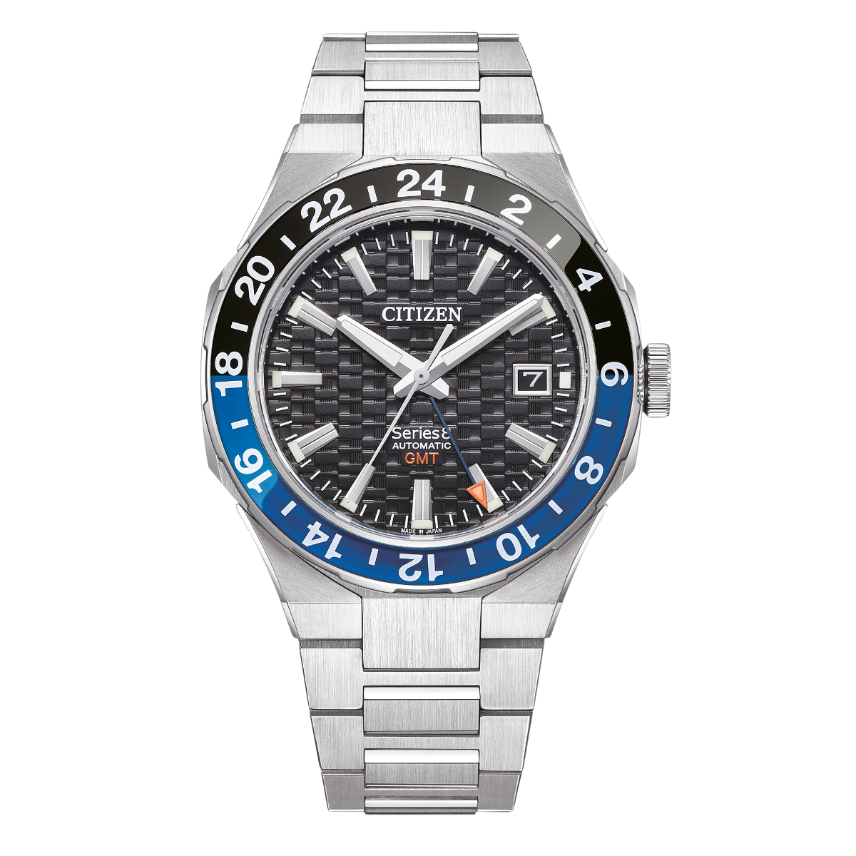 Citizen NB6031-56E NB6031 Series8 880 GMT Automatic Black Dial Mens Watch