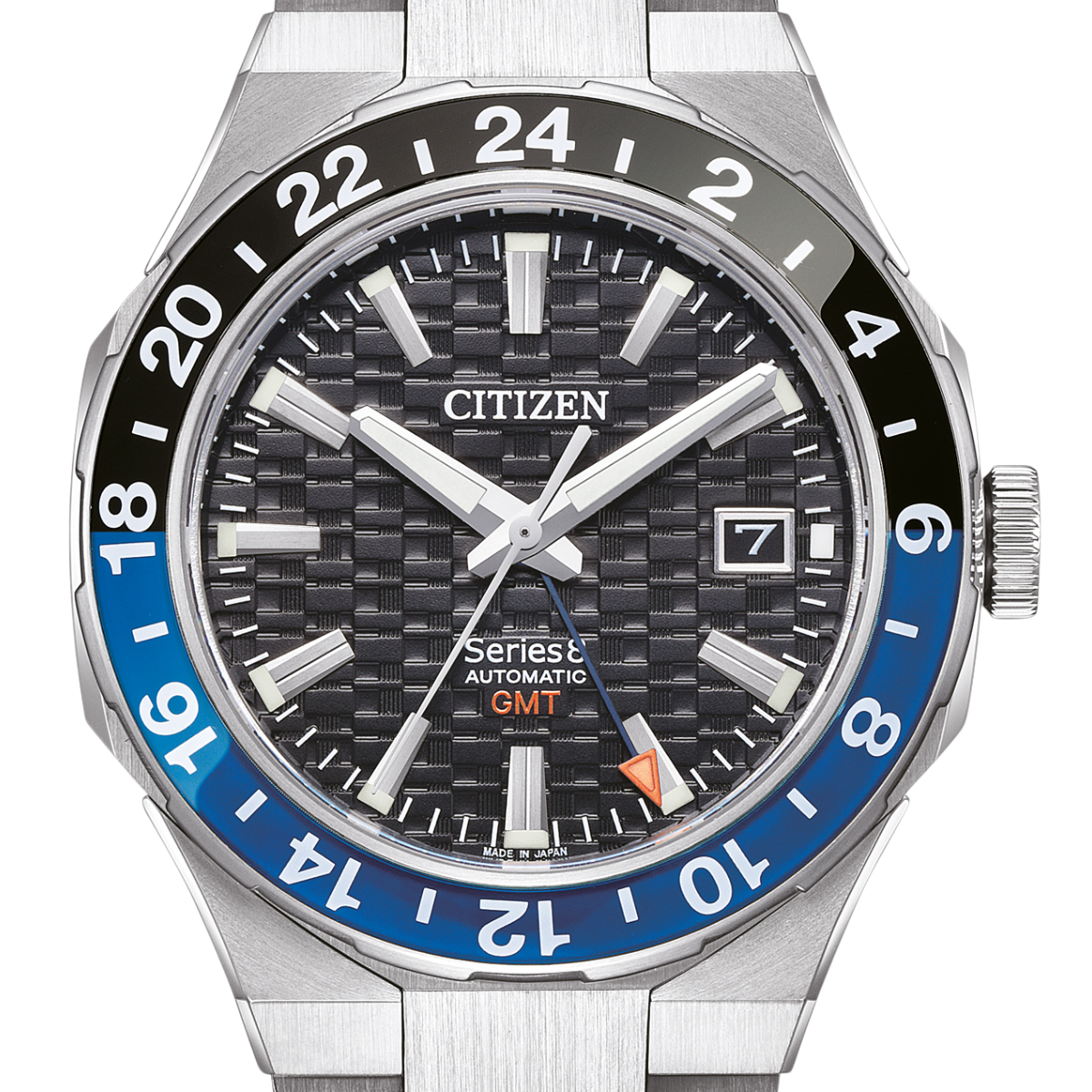 Citizen NB6031-56E NB6031 Series8 880 GMT Automatic Black Dial Mens Watch