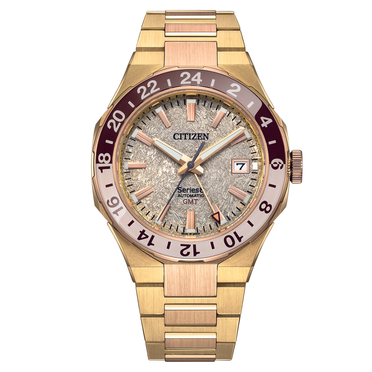 Citizen NB6032-53P: Limited Edition Automatic Gold Dual Time