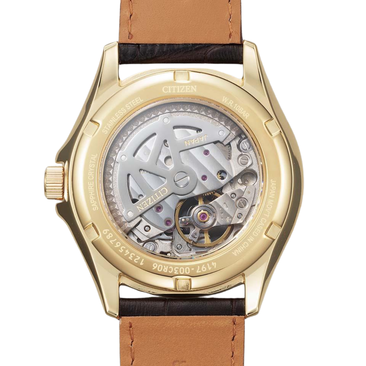 Citizen NP1013-02P Collection Classic Automatic Open Heart Watch