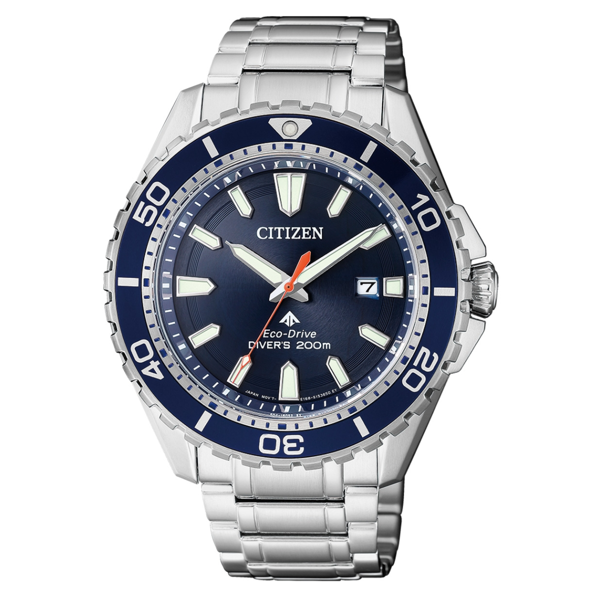 Citizen Promaster BN0191-80L BN0191 BN0191-80 Eco-Drive Diver Blue Dial Mens Watch