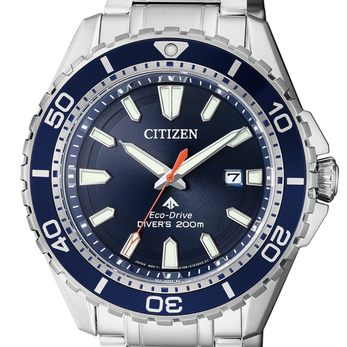 Citizen Promaster BN0191-80L BN0191 BN0191-80 Eco-Drive Diver Blue Dial Mens Watch