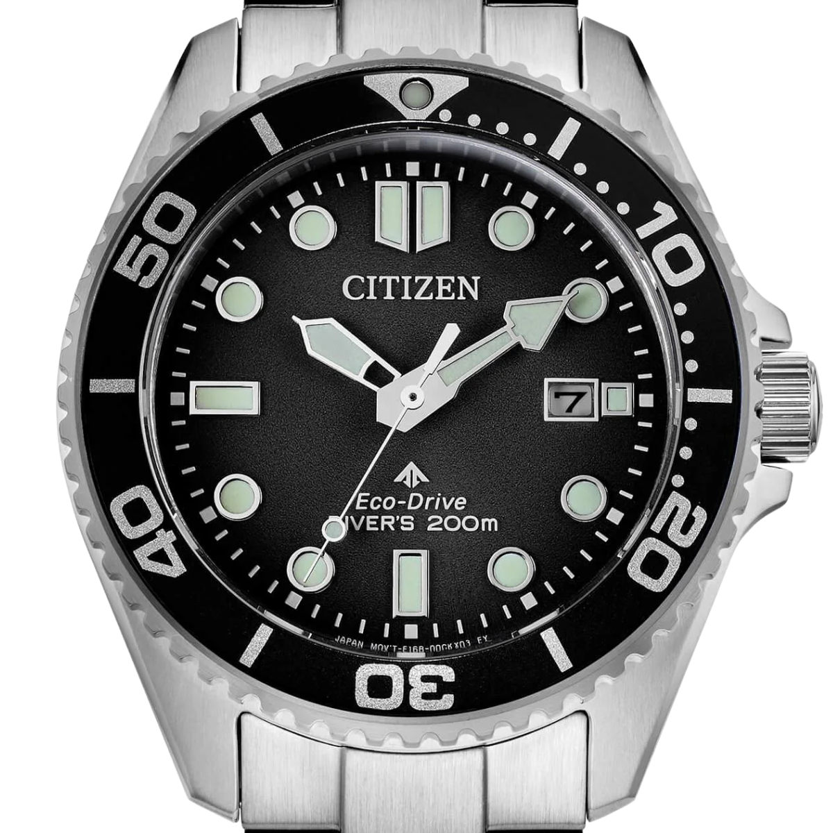 Citizen Promaster BN0261-51E BN0261 Marine Eco-Drive Black Dial Divers 200m Watch