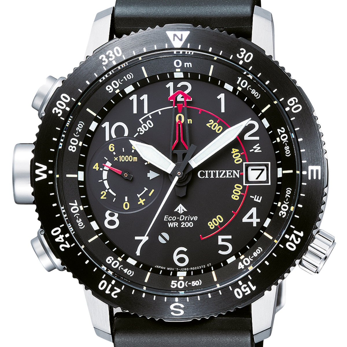 Citizen Promaster BN4044-23E BN4044 BN4044-23 Land Eco-Drive Black Dial Watch