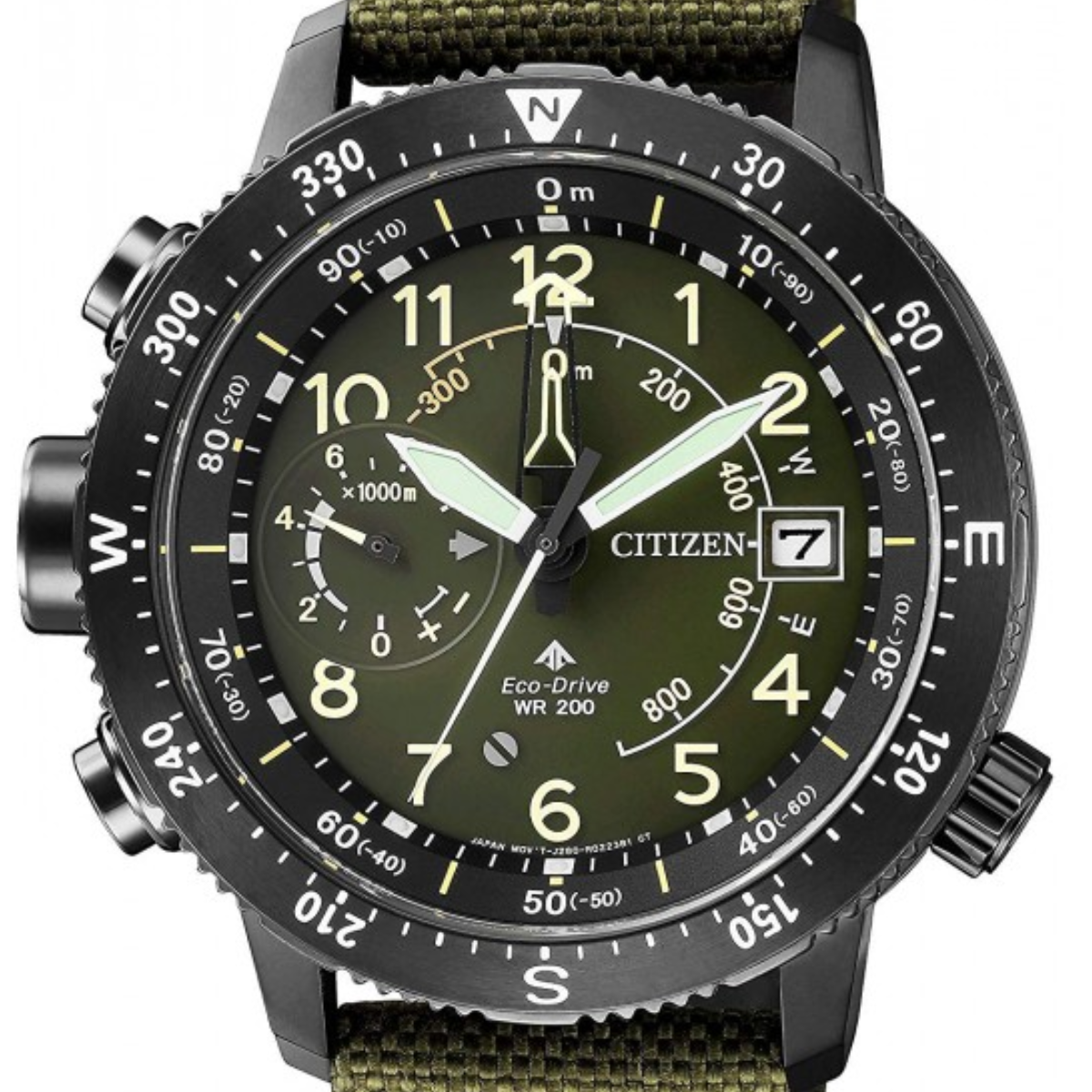 Citizen Promaster BN4046-10X BN4046 BN4046-10 Altichron Land Eco-Drive Watch