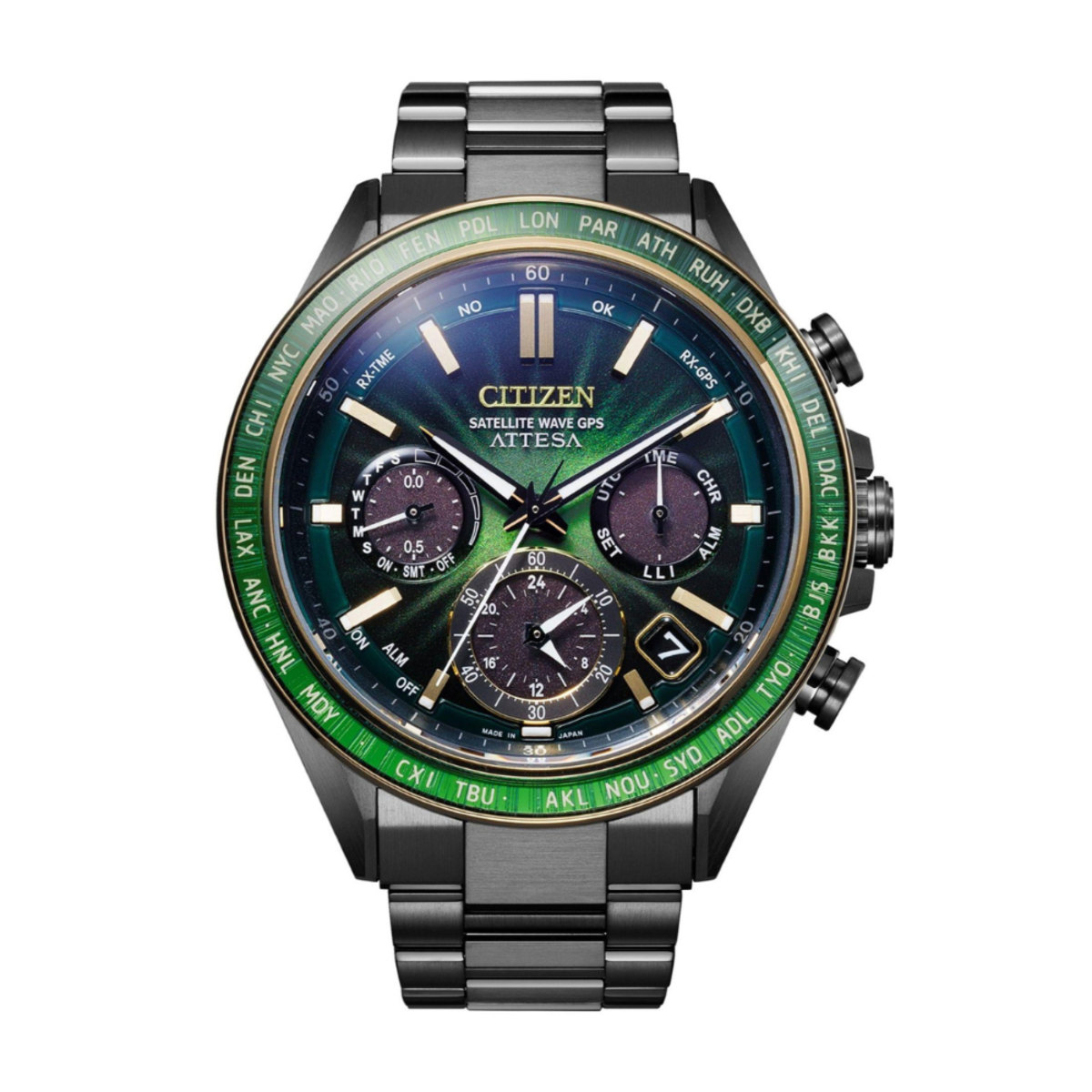 Citizen Attesa Satellite Wave GPS 50th Anniversary Super Titanium Limited Edition Watch CC4084-83Z