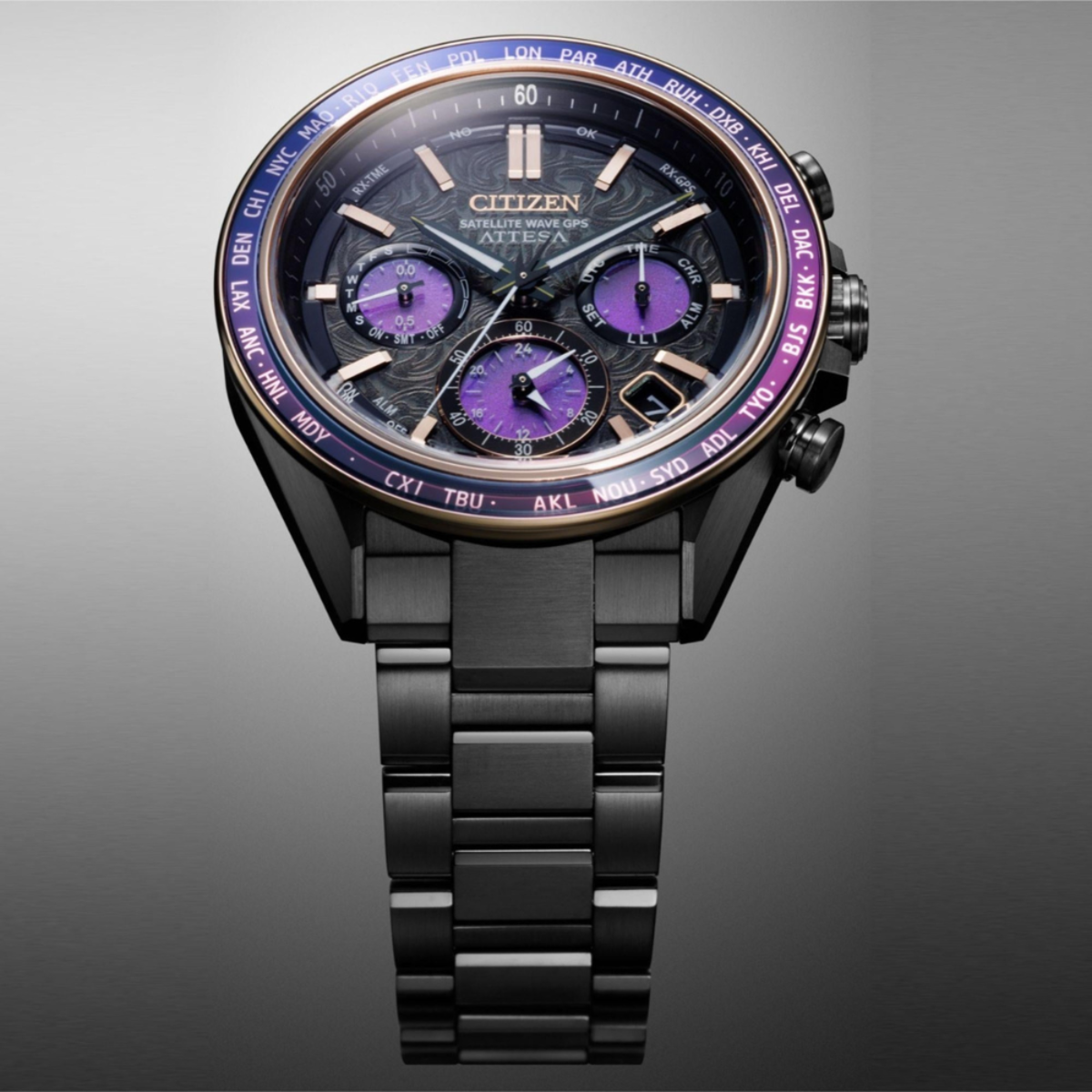 Citizen Attesa Satellite Wave GPS Super Titanium Limited Edition Watch CC4085-81Z