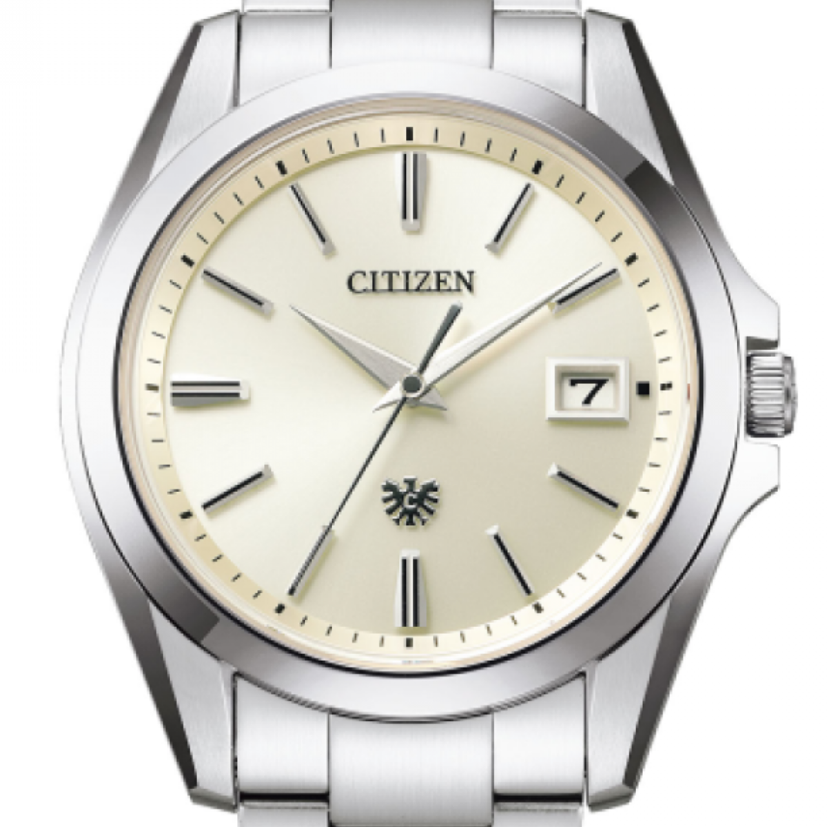 Citizen AQ4060-50A AQ4060 AQ4060-50 The Citizen Silver Dial Mens Dress Watch