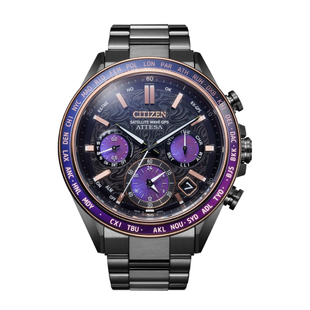 Citizen Attesa Satellite Wave GPS Super Titanium Limited Edition Watch CC4085-81Z