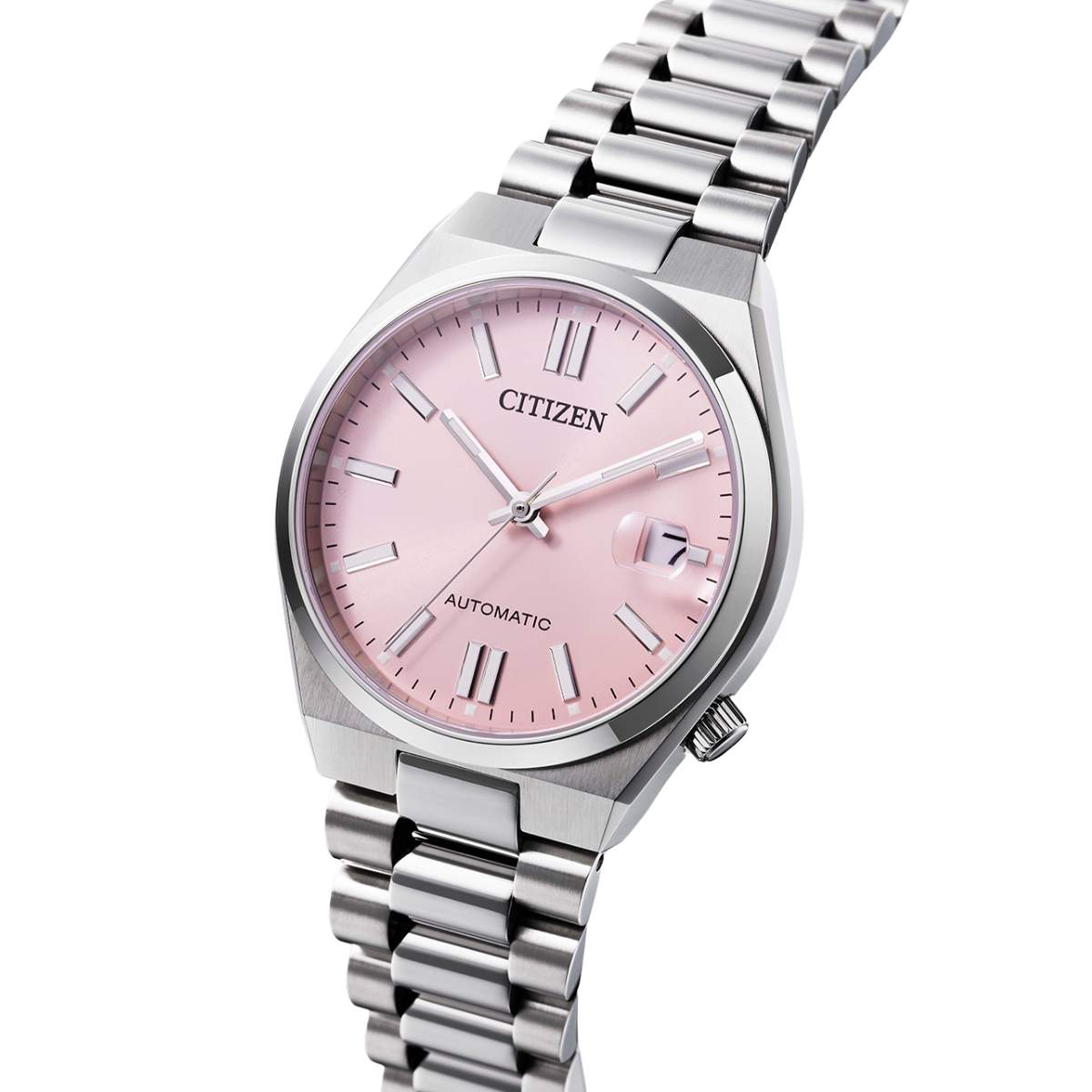 Citizen NJ0200-50Z Tsuyosa 37MM Automatic Pink Dial Watch