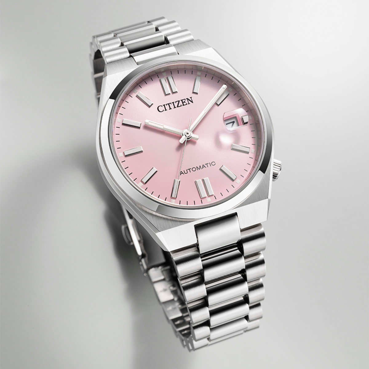 Citizen NJ0200-50Z Tsuyosa 37MM Automatic Pink Dial Watch