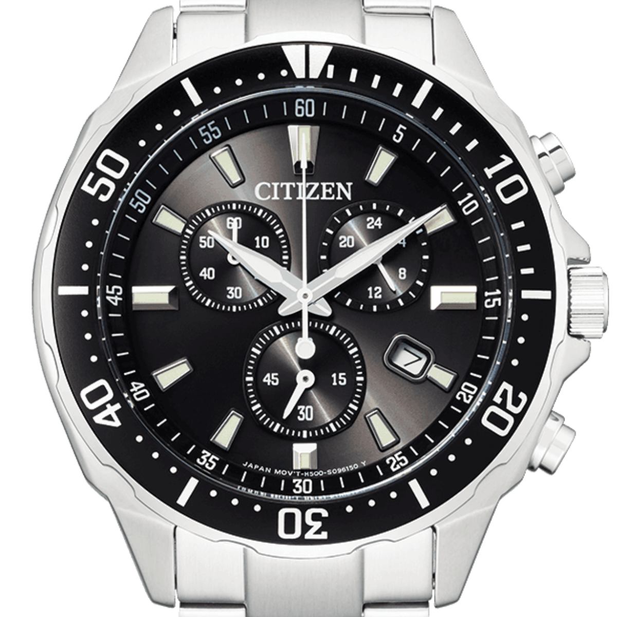 Citizen VO10-6771F Collection Alterna Eco-Drive Chronograph Black Dial Mens Watch