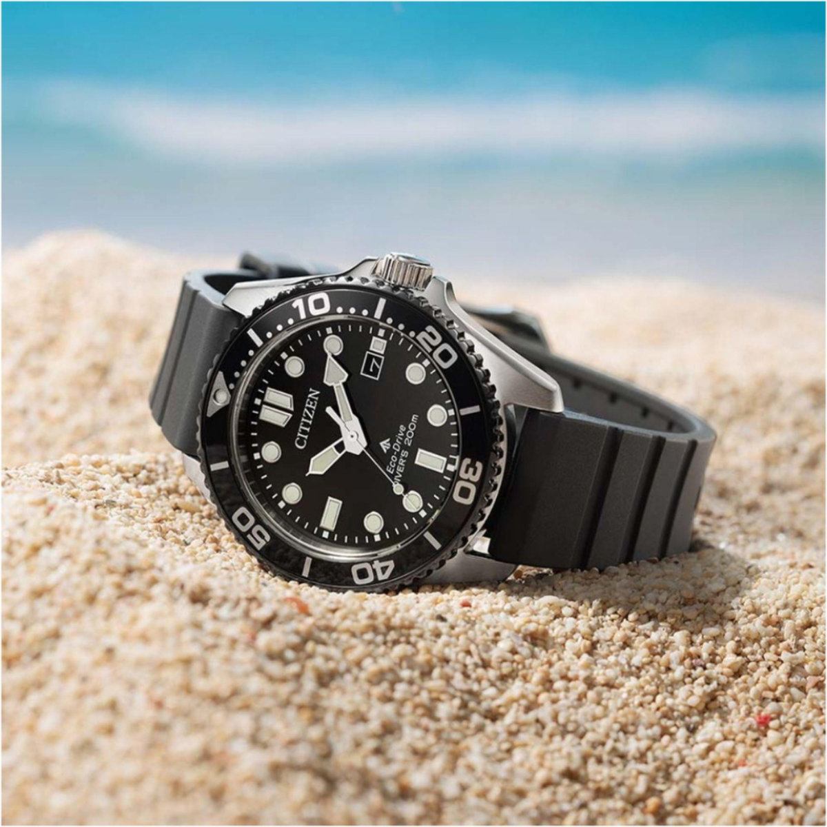 Citizen Promaster Eco-Drive Black Dial Watch BN0266-07E