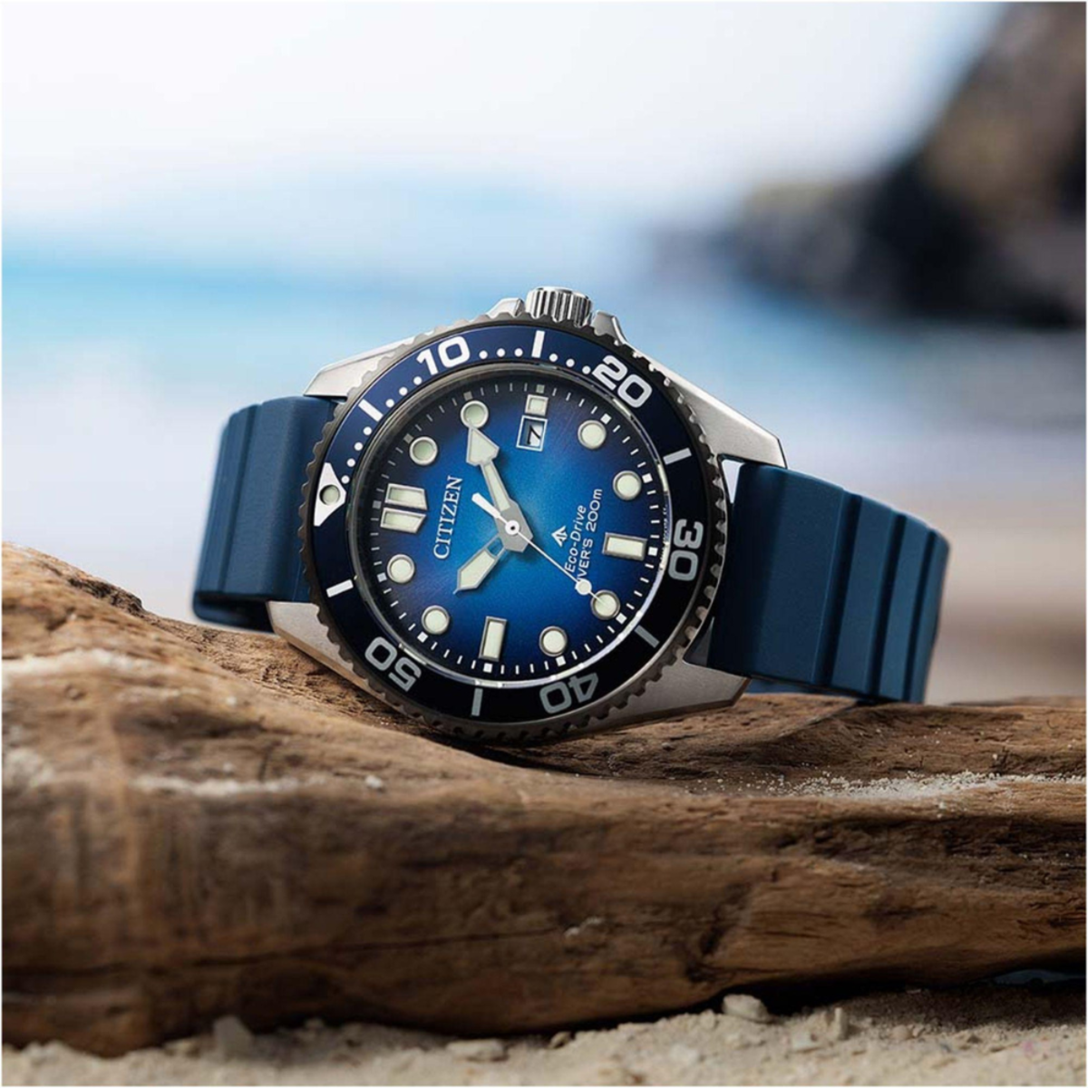 Citizen Promaster Eco-Drive Blue Dial Watch BN0267-04L
