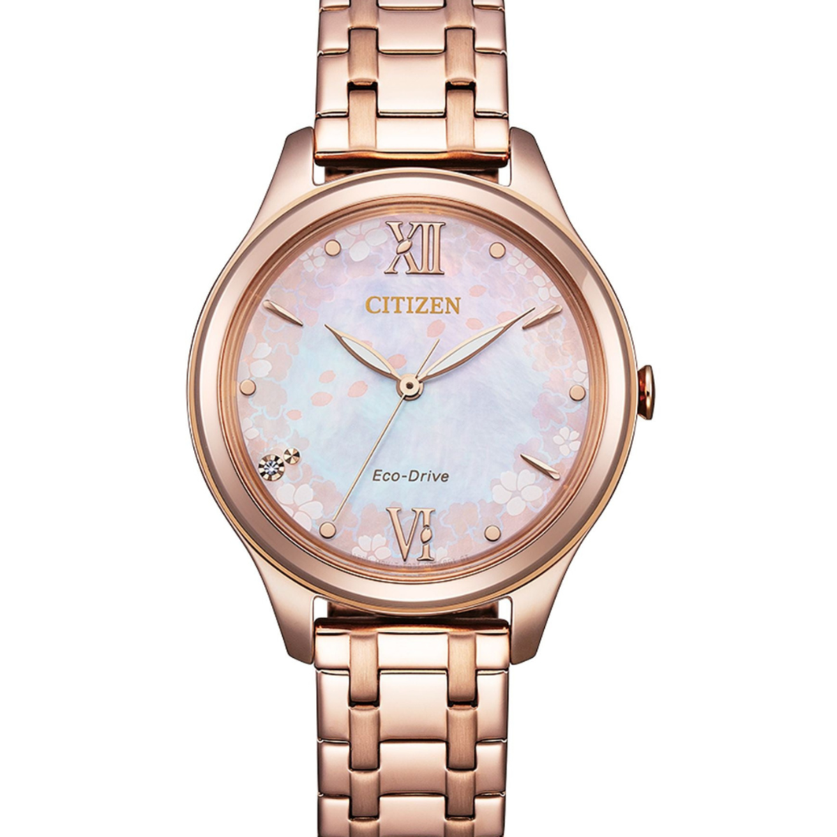 Citizen EM0508-98W Ladies Eco-Drive | Sakura Limited Edition