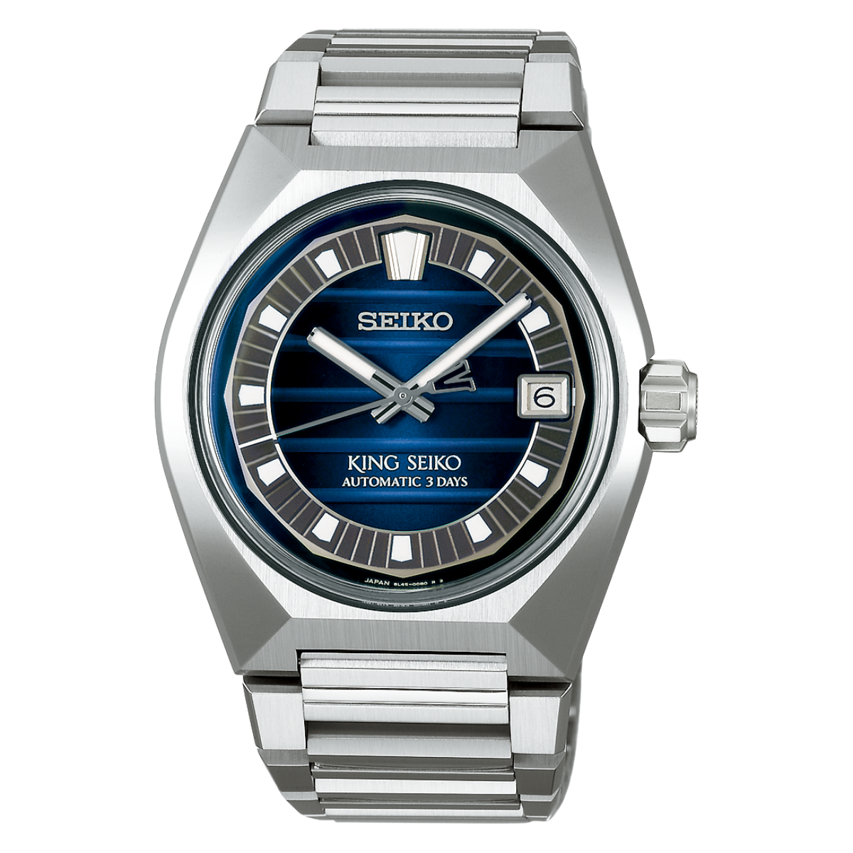 King Seiko VANAC SLA085J1 SLA085 SLA085J Tokyo Midnight Blue Dial Watch