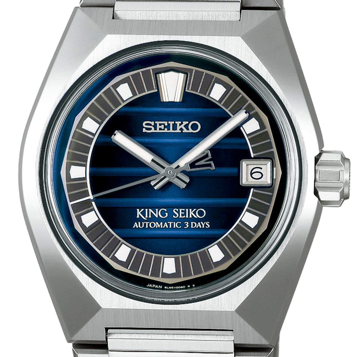King Seiko VANAC SLA085J1 SLA085 SLA085J Tokyo Midnight Blue Dial Watch