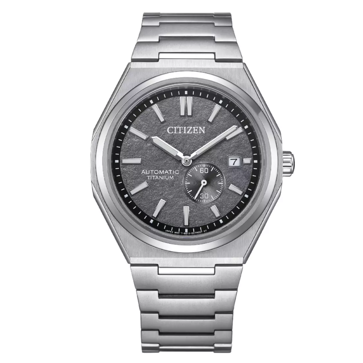 Citizen NJ0180-80H NJ0180-80 Series Super Titanium Zenshin Tsuyosa Gray Dial Mens Watch