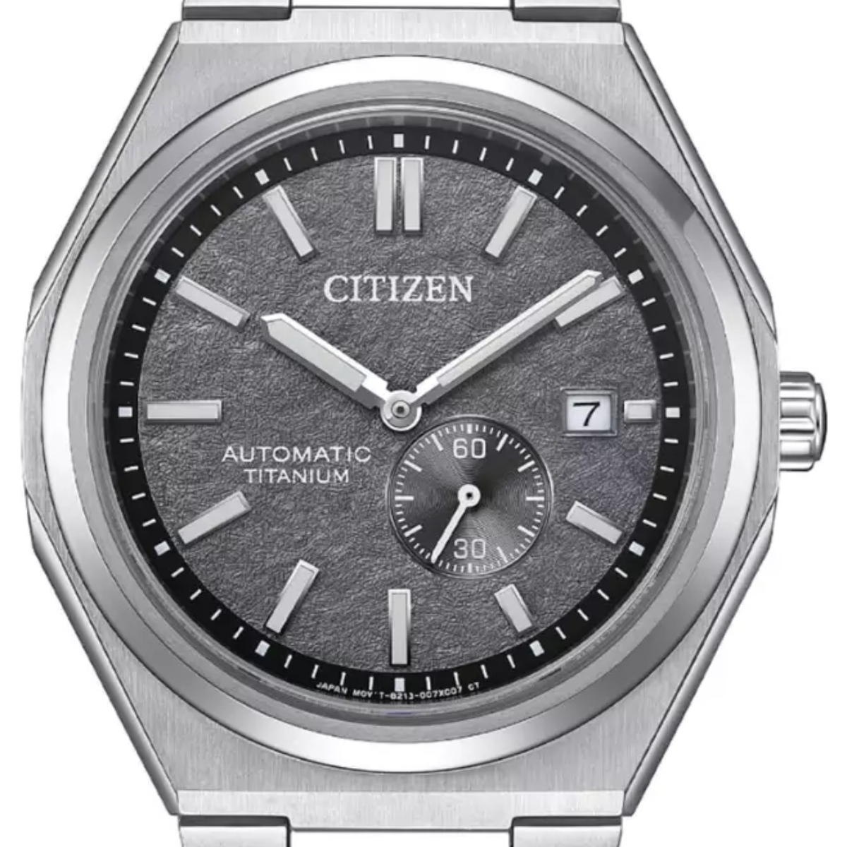 Citizen NJ0180-80H NJ0180-80 Series Super Titanium Zenshin Tsuyosa Gray Dial Mens Watch